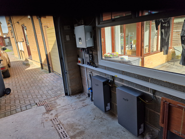 Fox ESS home battery storage installation